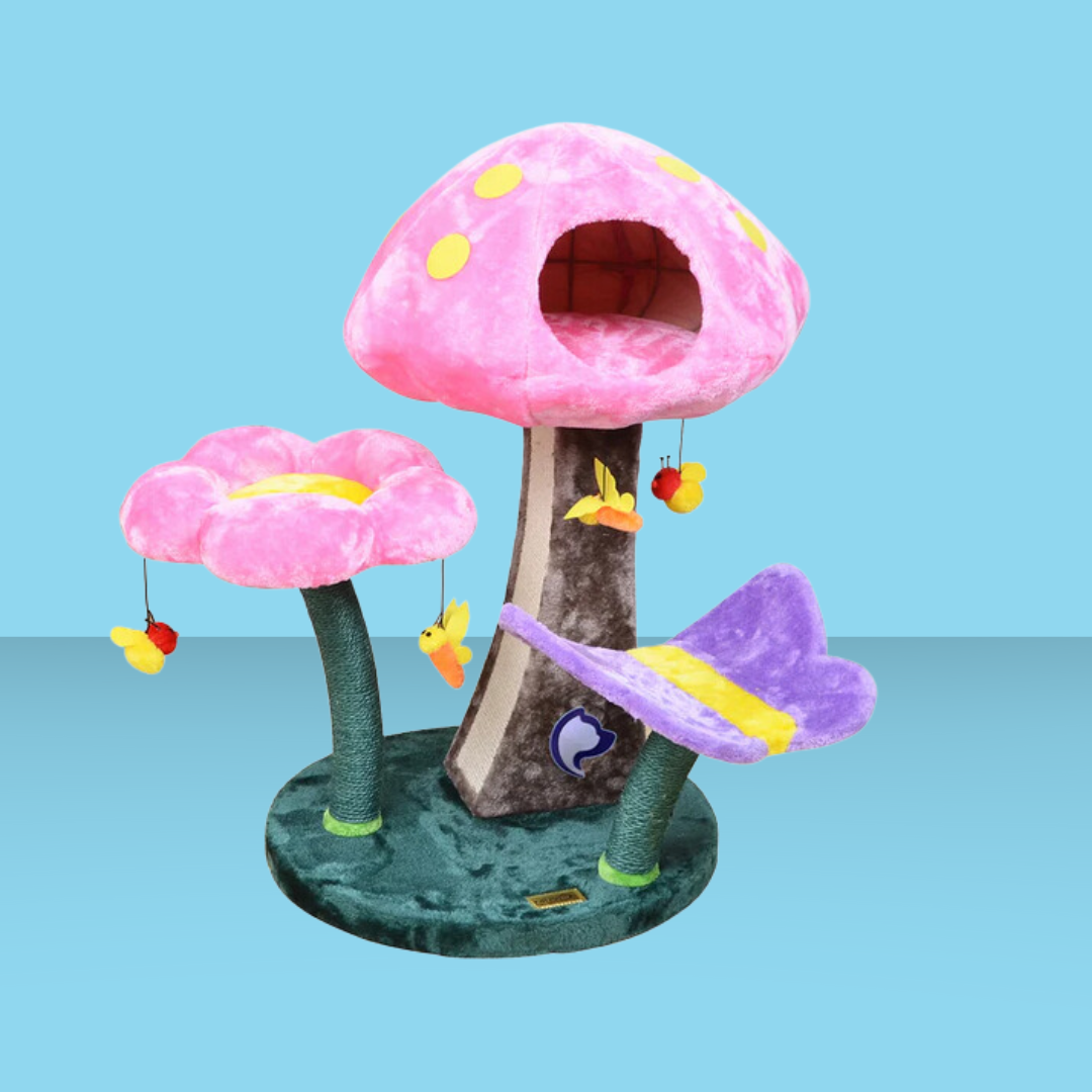 Catry Wonderland Mushroom Cat Tree