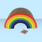 Pet Scratcher Rainbow