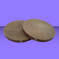 Cozy Cat Scratcher Bowl Replacement Pads Dark Cherry 2 Pack