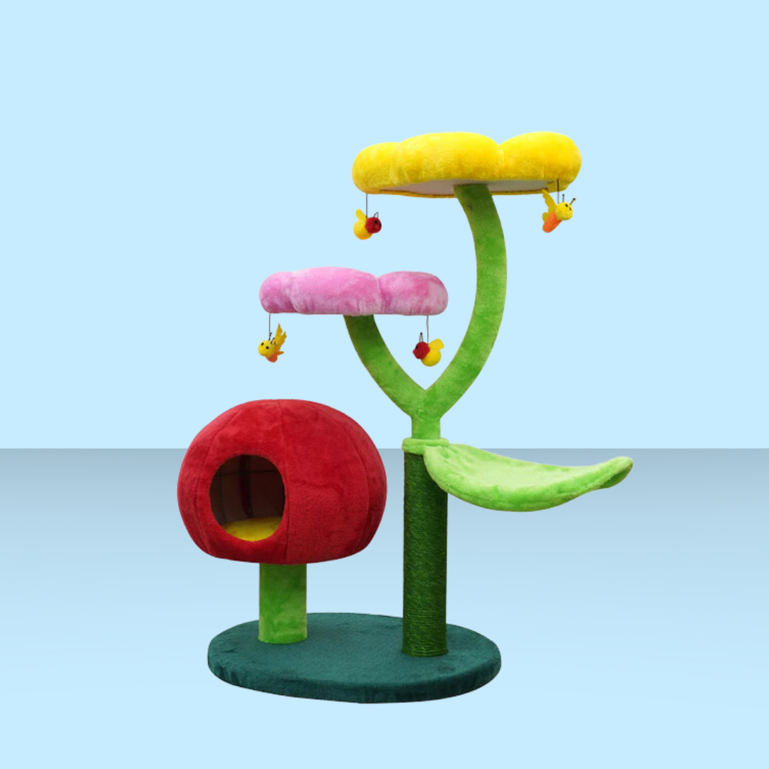 Catry Gum Drop Flower Cat Tree