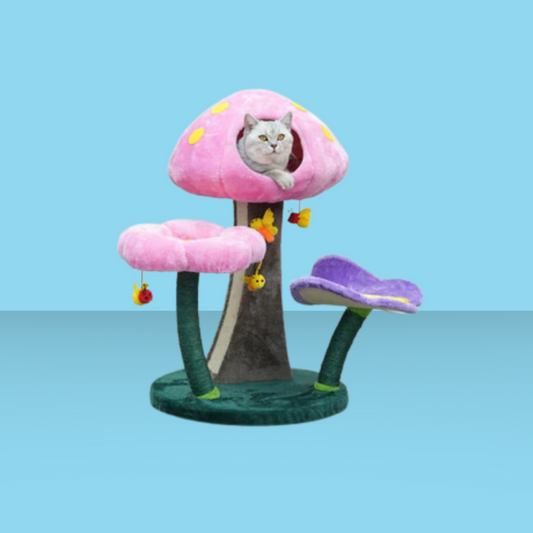 Catry Wonderland Mushroom Cat Tree