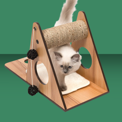 Vesper Cat Furniture V-Playstation Walnut