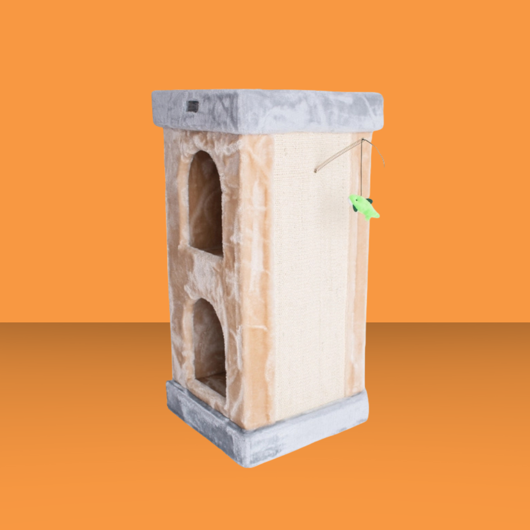 Double Condo Cat House