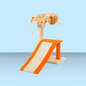 2 Level Platform Scratcher with Ramp
