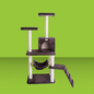 Gleepet Hammock 57" Cat Tree Brown