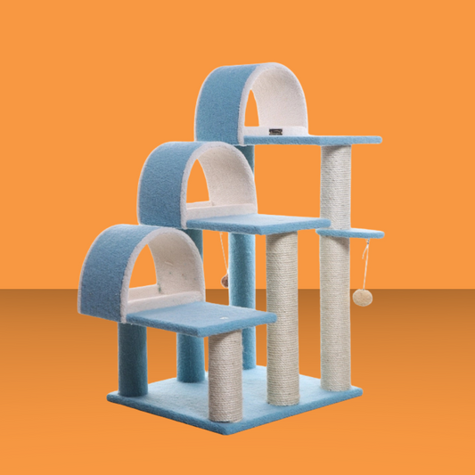 Tunnel & Step 38" Cat Tree