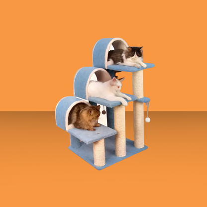 Tunnel & Step 38" Cat Tree