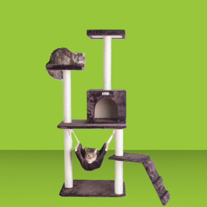 Gleepet Hammock 57" Cat Tree Brown