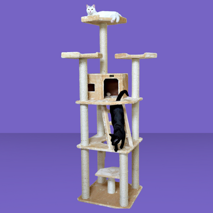 Armarkat Multi-Function Cat Tower Beige
