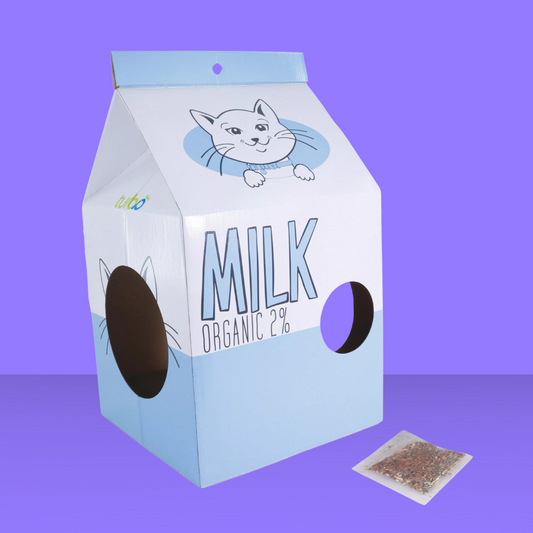Pet Scratcher Milk Carton