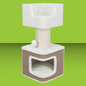 Trixie Cat Tree Ava Brown