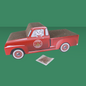 Pet Scratcher Red Truck
