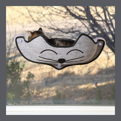 Mount Kitty Face Window Bed